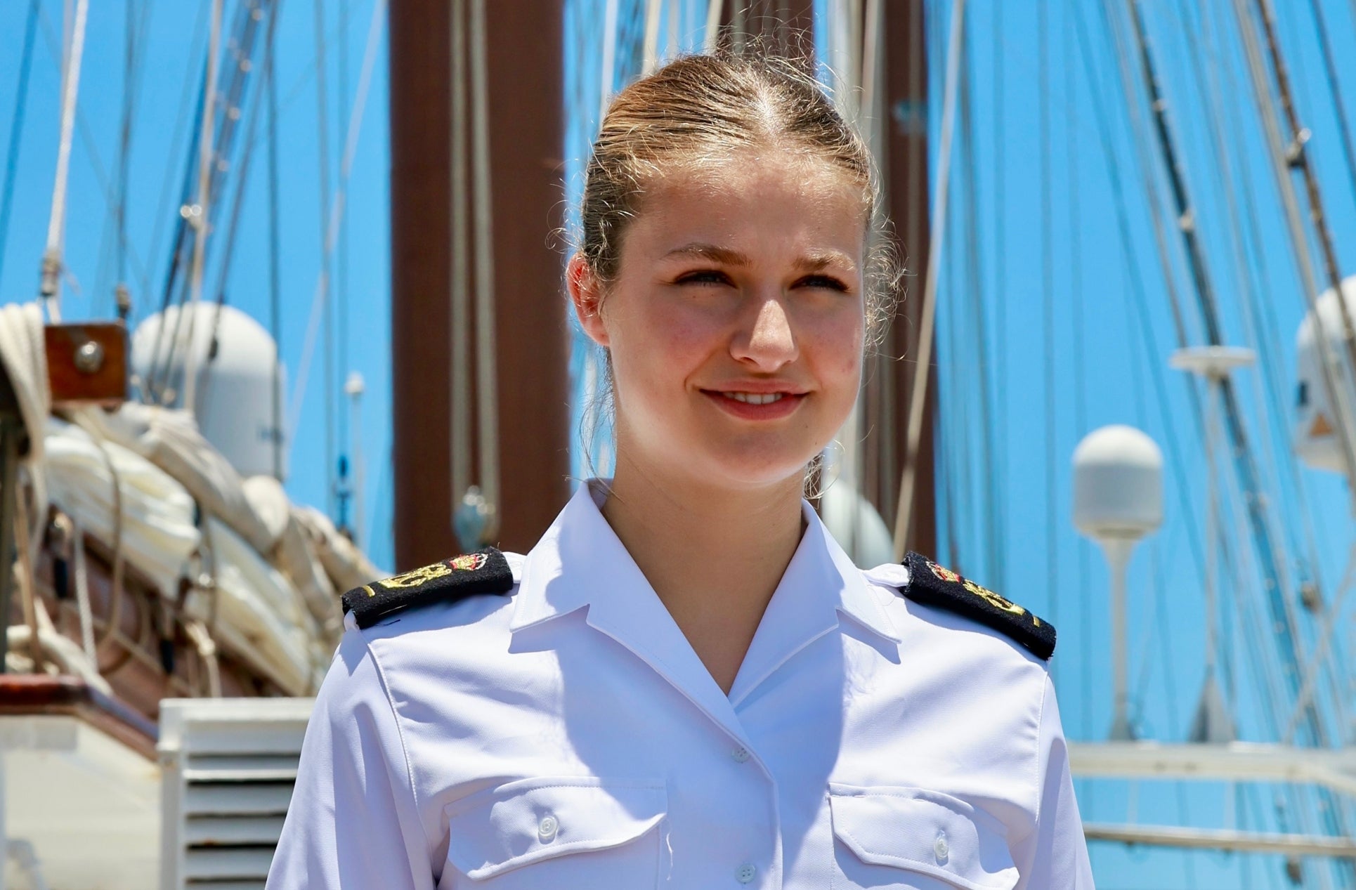 Elionor de Borbó hauria rebut 'tocs d'atenció' pel seu rendiment físic a l'Elcano | Europa Press
