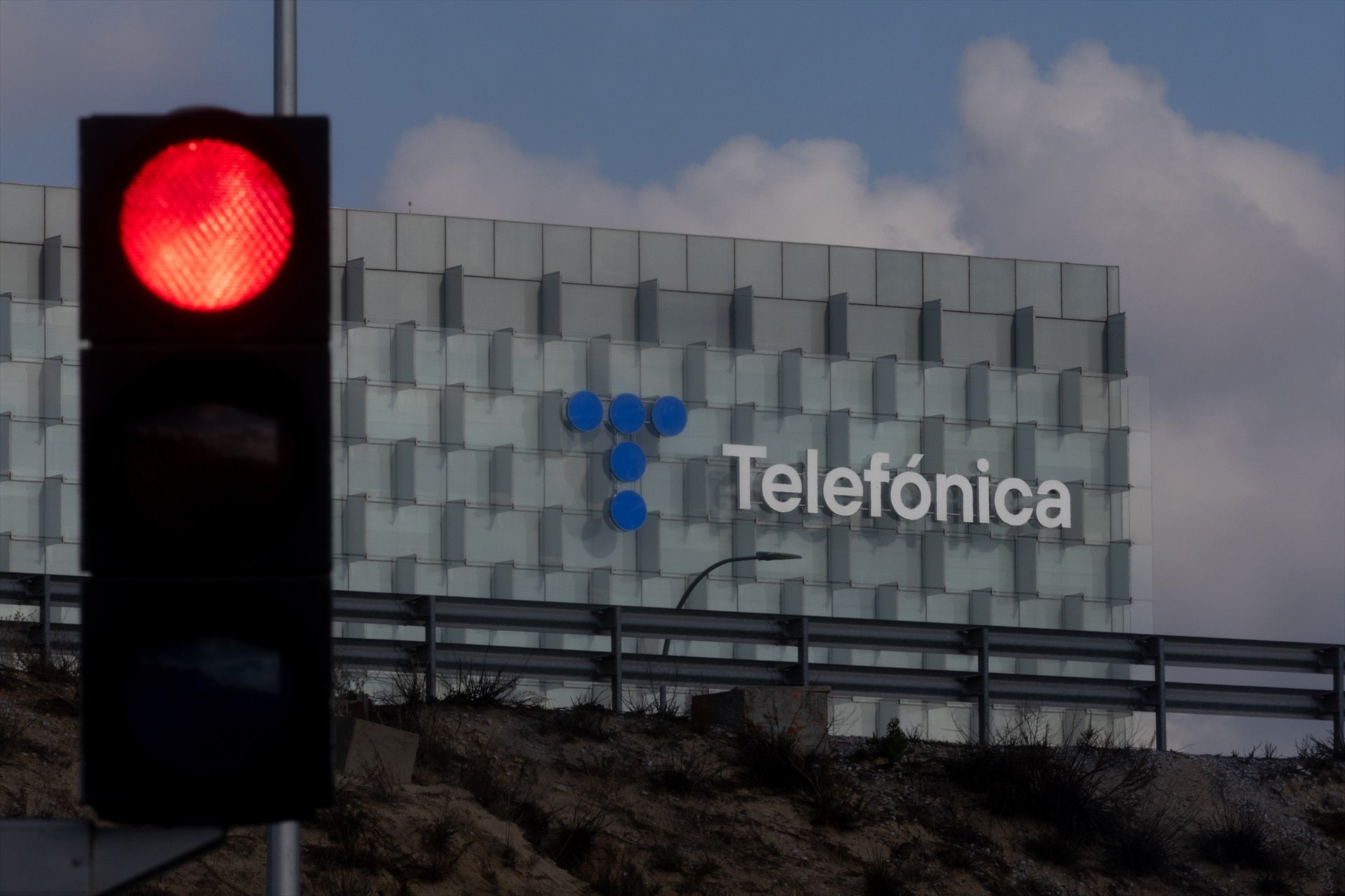 Fachada de la sede de Telefónica / Europa Press