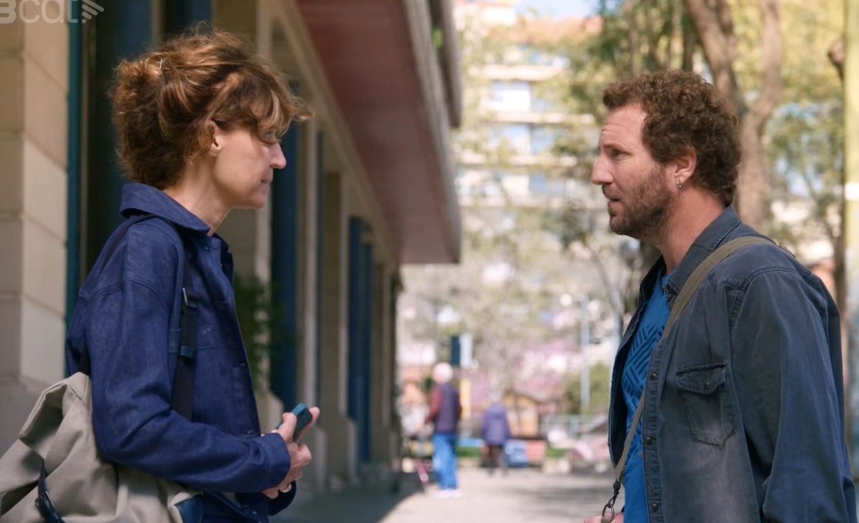 La Marta i l'Esteve a 'Com si fos ahir' en una de les seves discussions | 3Cat