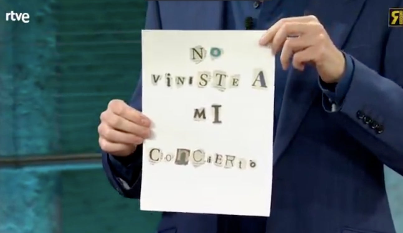 Les cartes de Manuel Carrasco per a David Broncano a 'La Revuelta' | RTVE