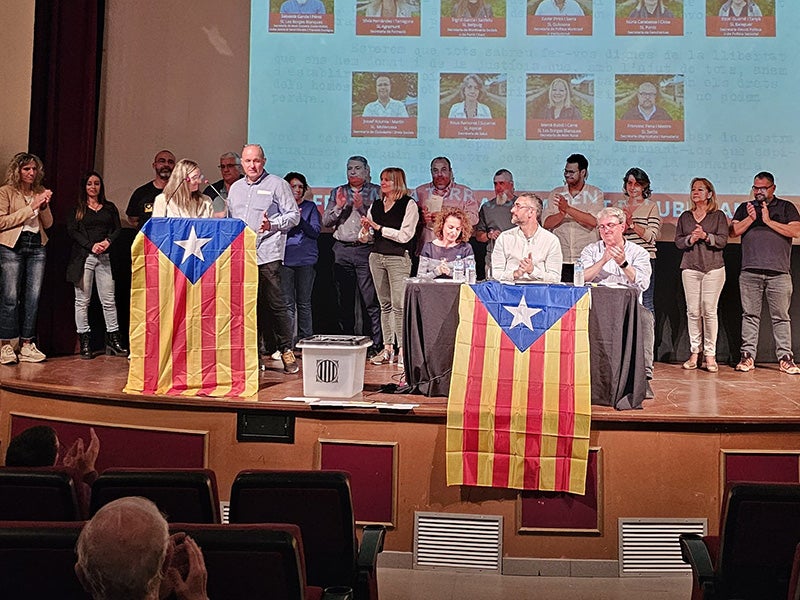 Una imagen del Congreso de la Federación de Lleida de ERC/ERCLleida
