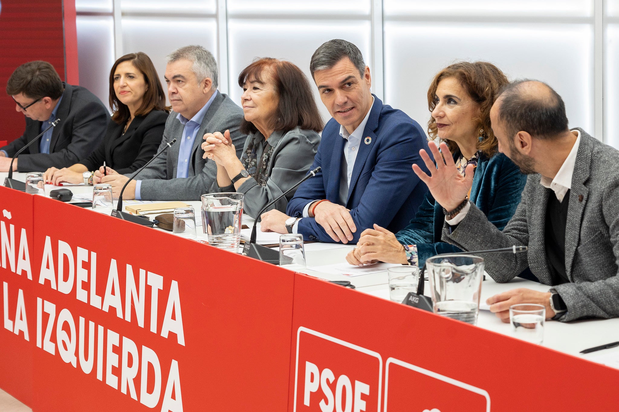 Imagen de archivo de la Comisión Ejecutiva Federal del PSOE / ACN