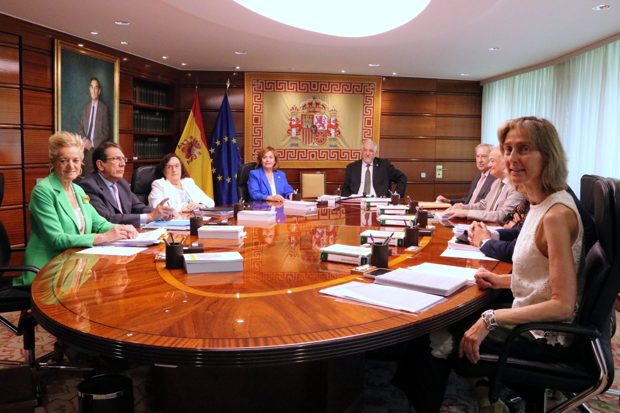 Una imagen del pleno del TC/Miquel Vera/ACN
