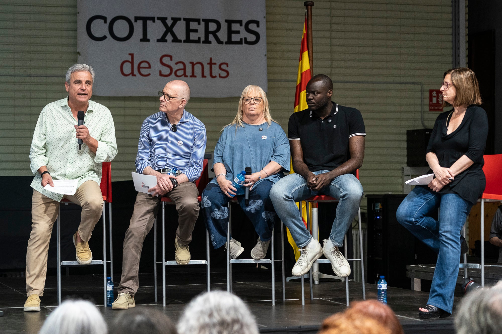 Presentació de Dempeus x la Independència: nova llista per les eleccions. Barcelona 05.06.2025 | Mireia Comas