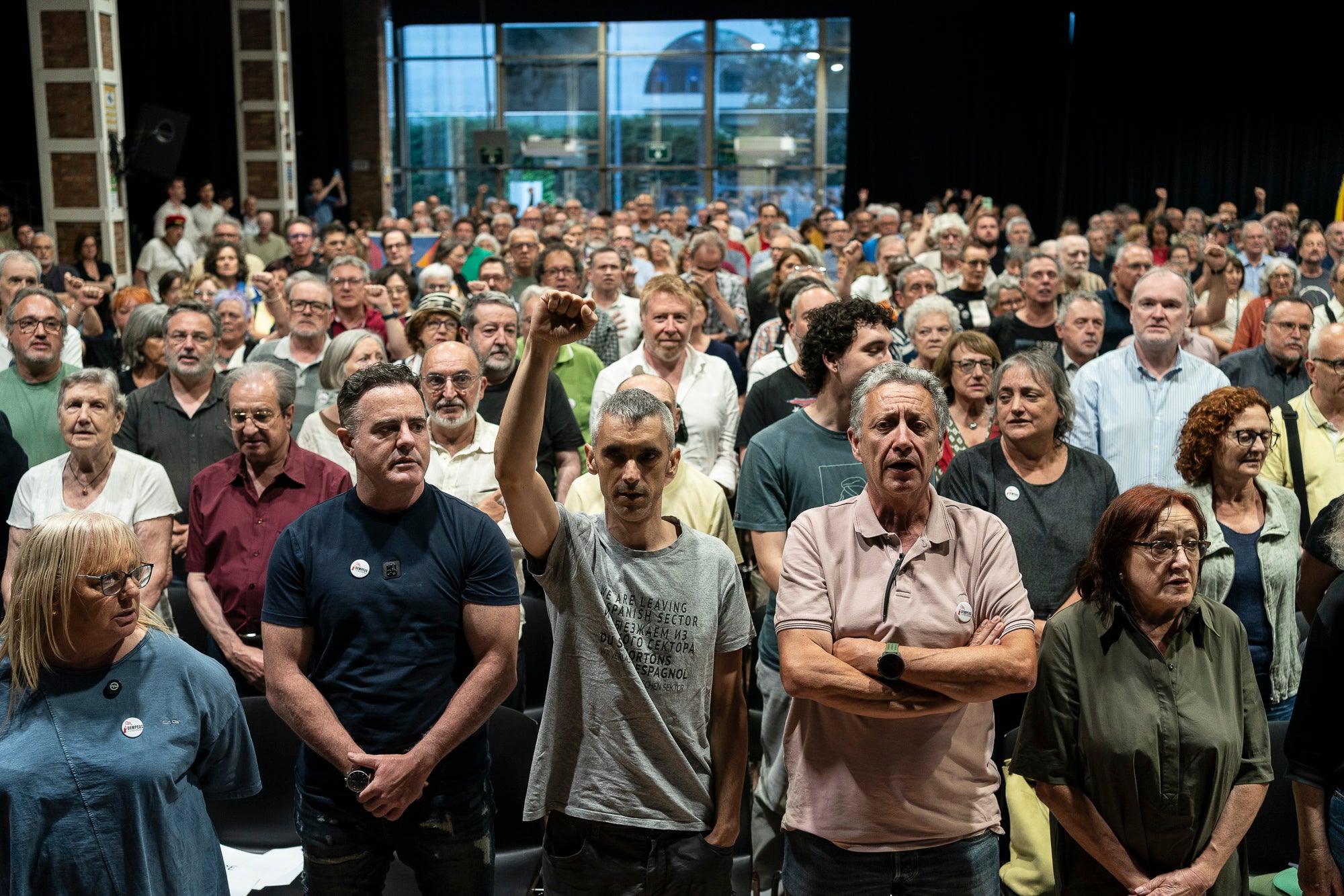 Presentació de Dempeus x la Independència: nova llista per les eleccions. Barcelona 05.06.2025 | Mireia Comas