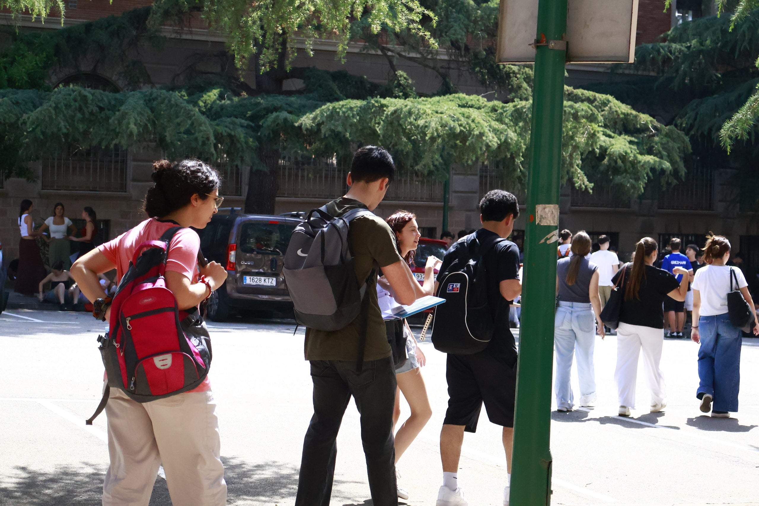 Els estudiants afronten els primers exàmens de la Selectivitat 2025 / Marta Cardenal