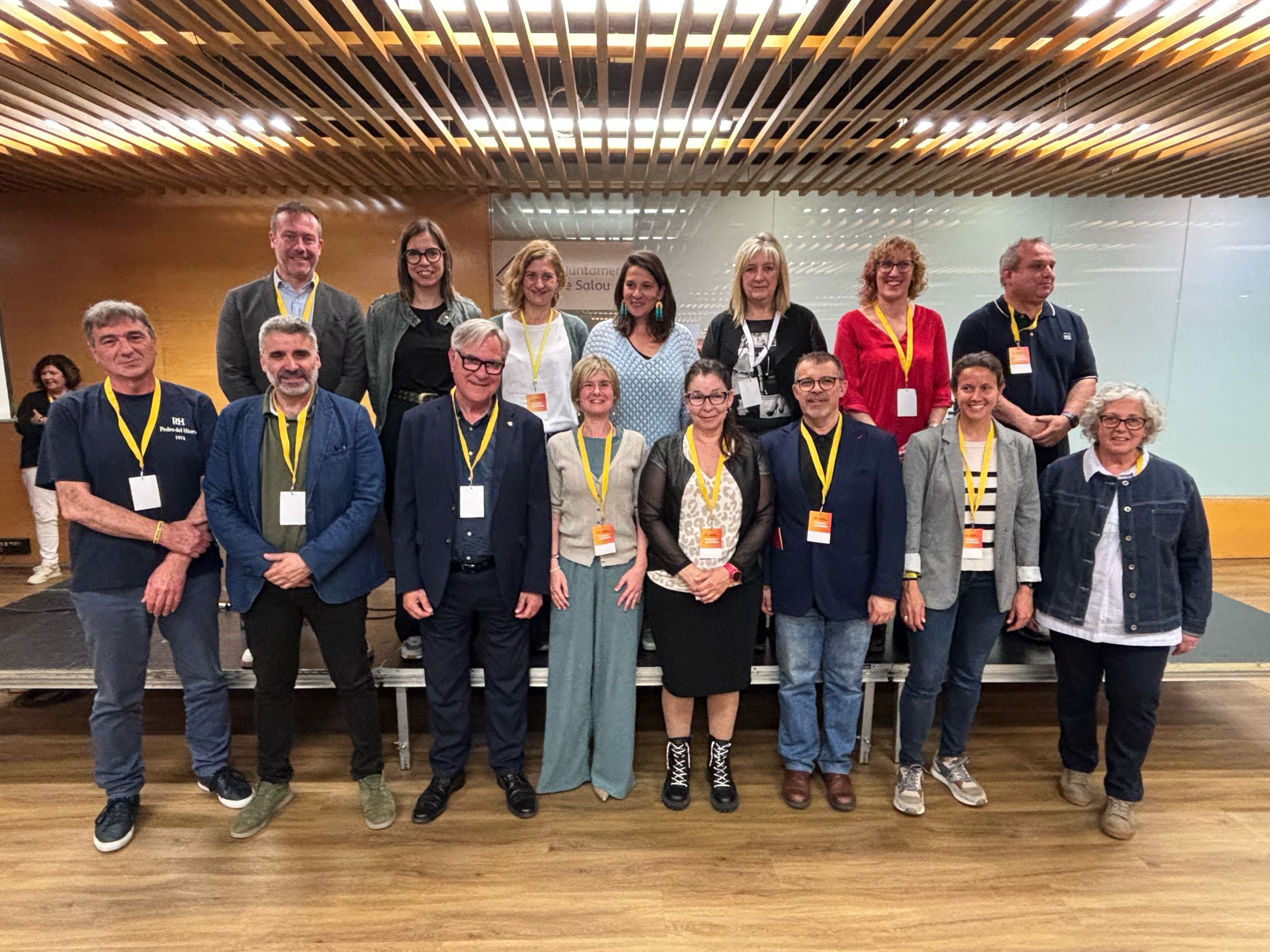 Una imagen de la ejecutiva de ERC de la Federación de Tarragona/ERCTGN