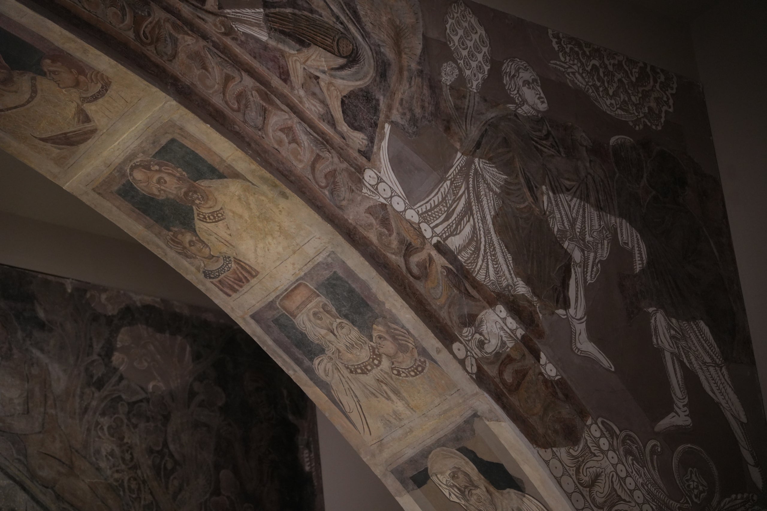 Uno de los murales de Sixena / ACN