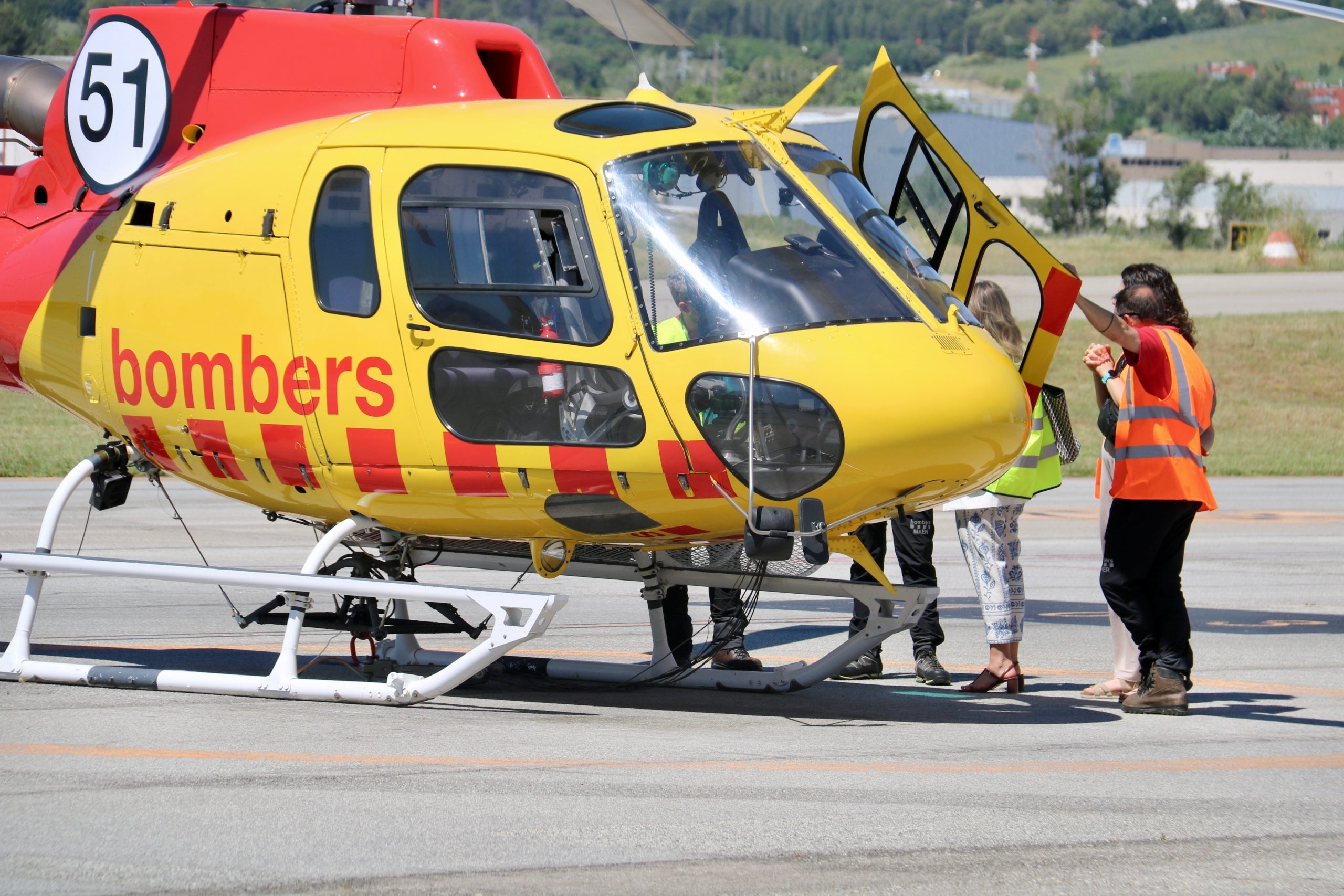 Imagen de archivo de un helicóptero de los Bomberos de la Generalitat / ACN