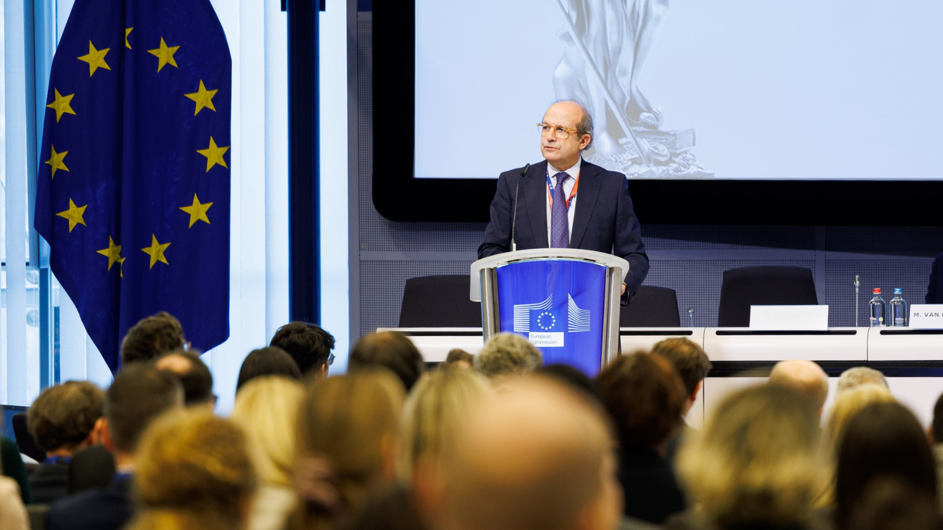 Daniel Calleja, el dia que va ser nomenat responsable de l'oficia de representació a Espanya de la Comissió Europea/EUSPAIN