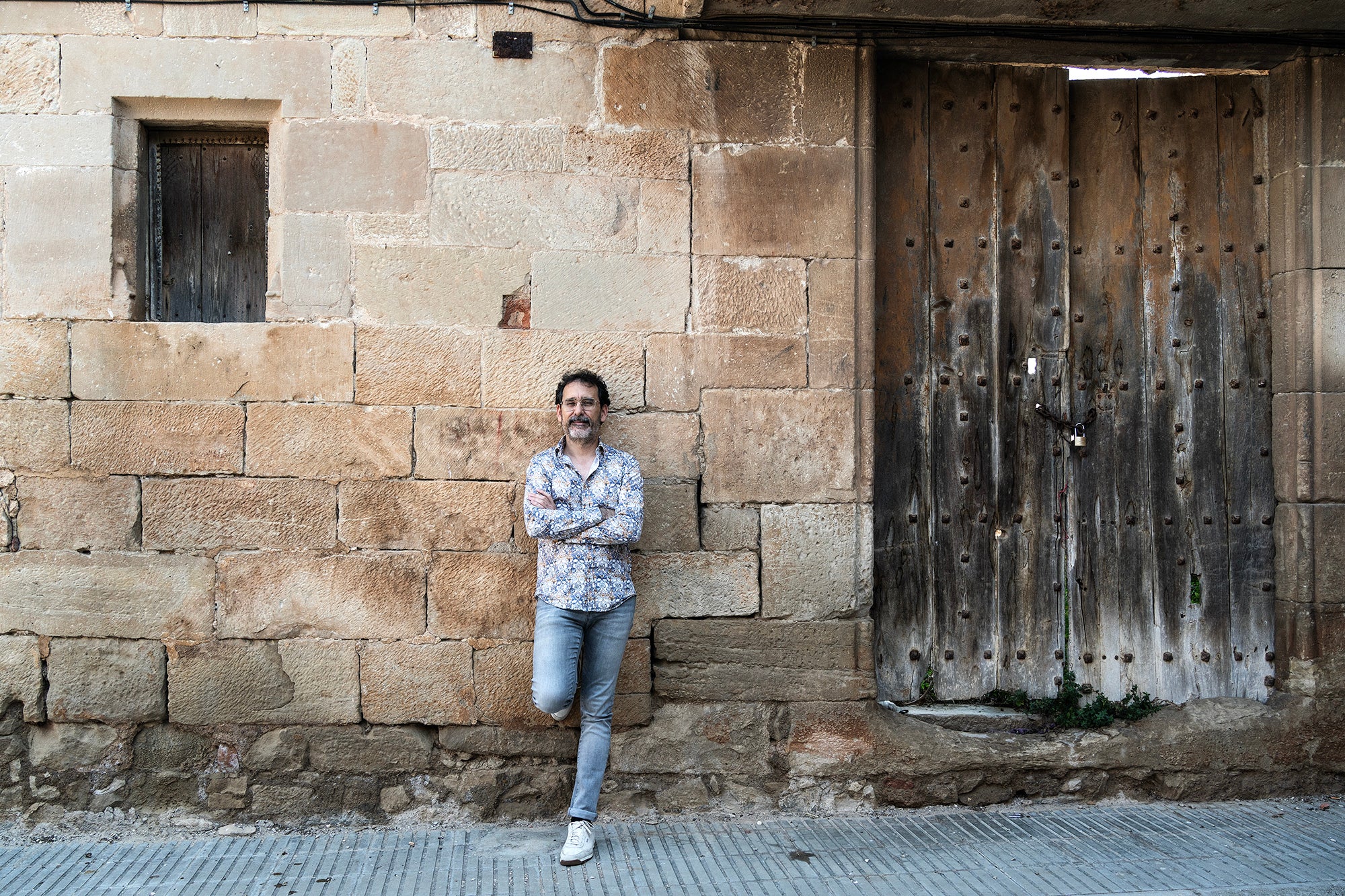 Albert Velasco, historiador de l'art català. El Palau d'Anglesola, 03.07.2025 | Mireia Comas