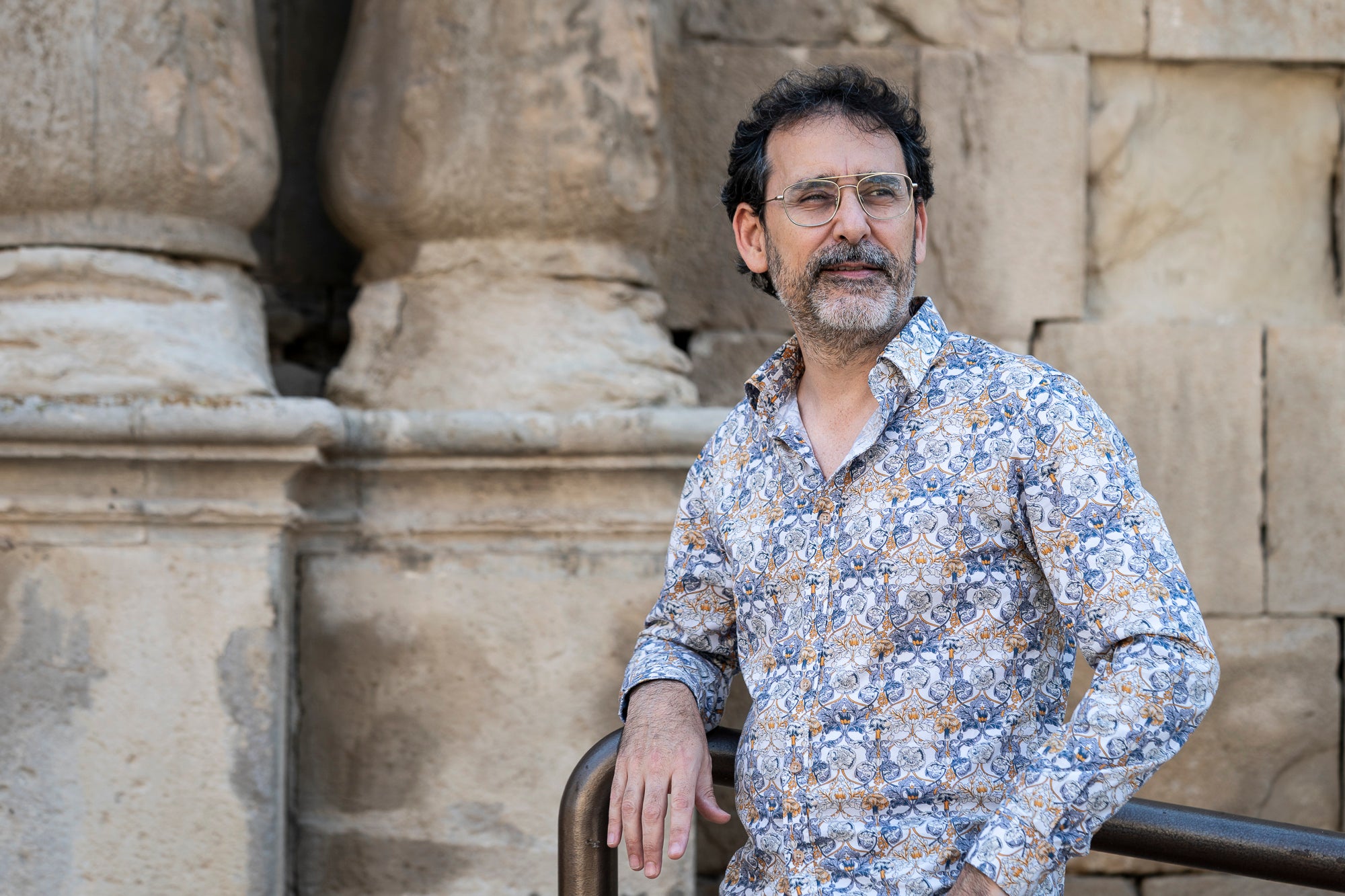 Albert Velasco, historiador de l'art català. El Palau d'Anglesola, 03.07.2025 | Mireia Comas