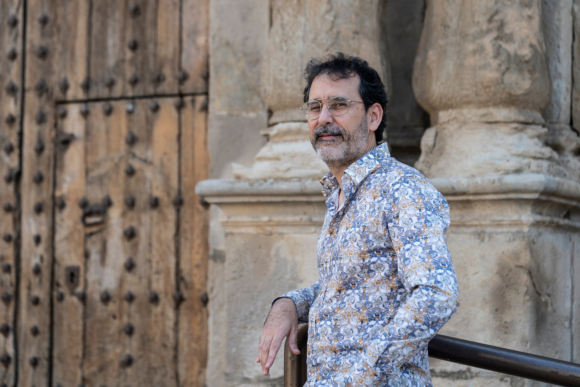 Albert Velasco, historiador de l'art català. El Palau d'Anglesola, 03.07.2025 | Mireia Comas