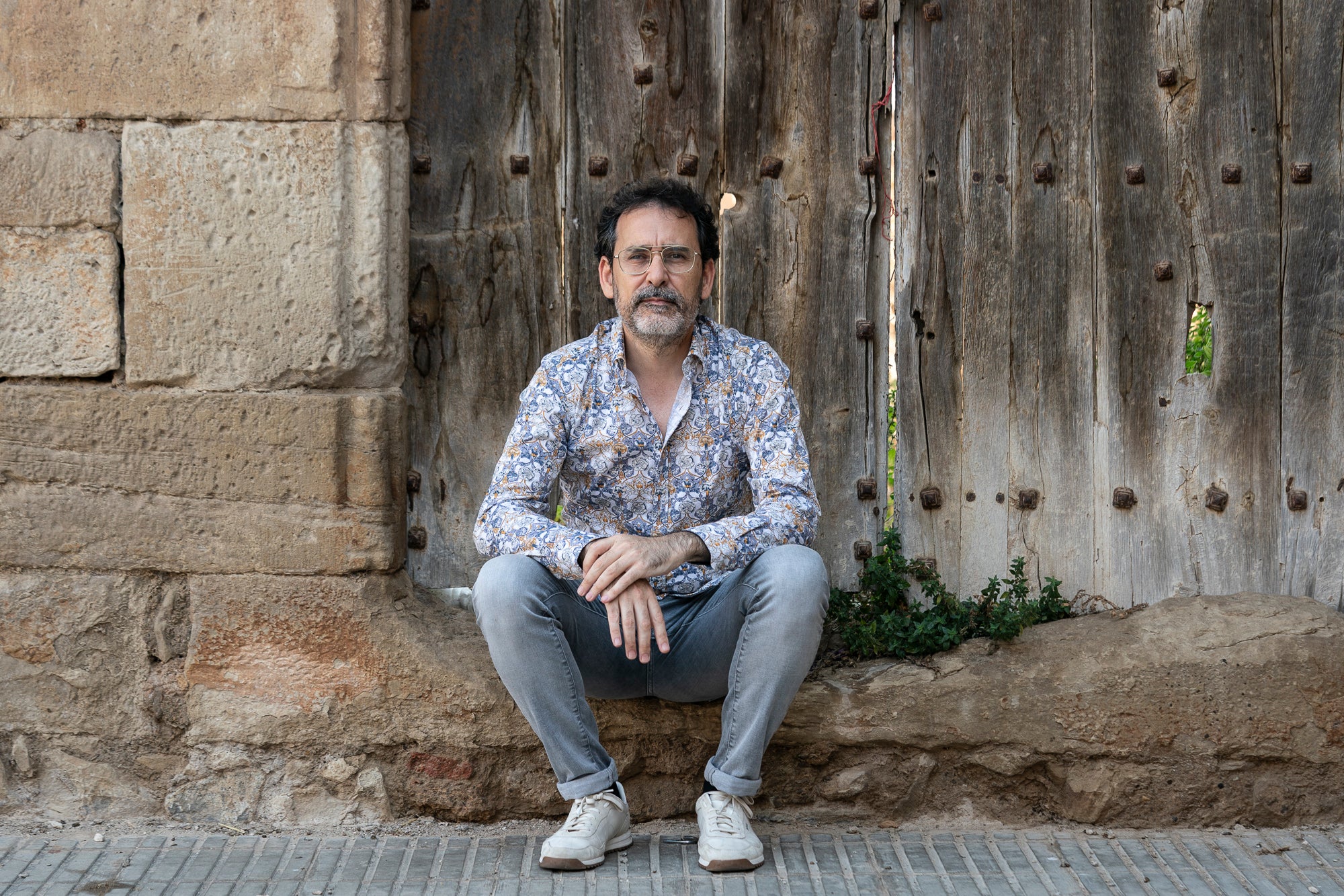 Albert Velasco, historiador de l'art català. El Palau d'Anglesola, 03.07.2025 | Mireia Comas