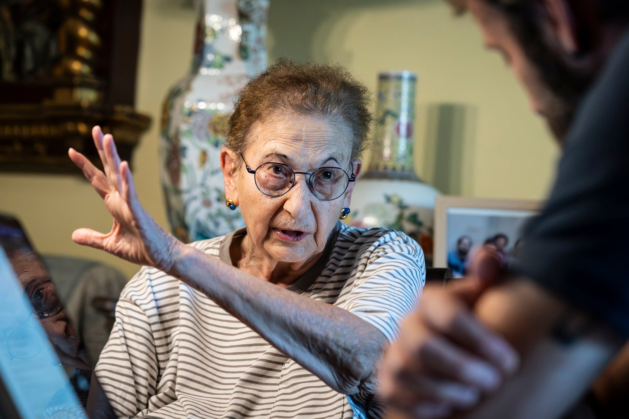 Blanca Serra, històrica activista catalanista. Barcelona 08.07.2025 | Mireia Comas