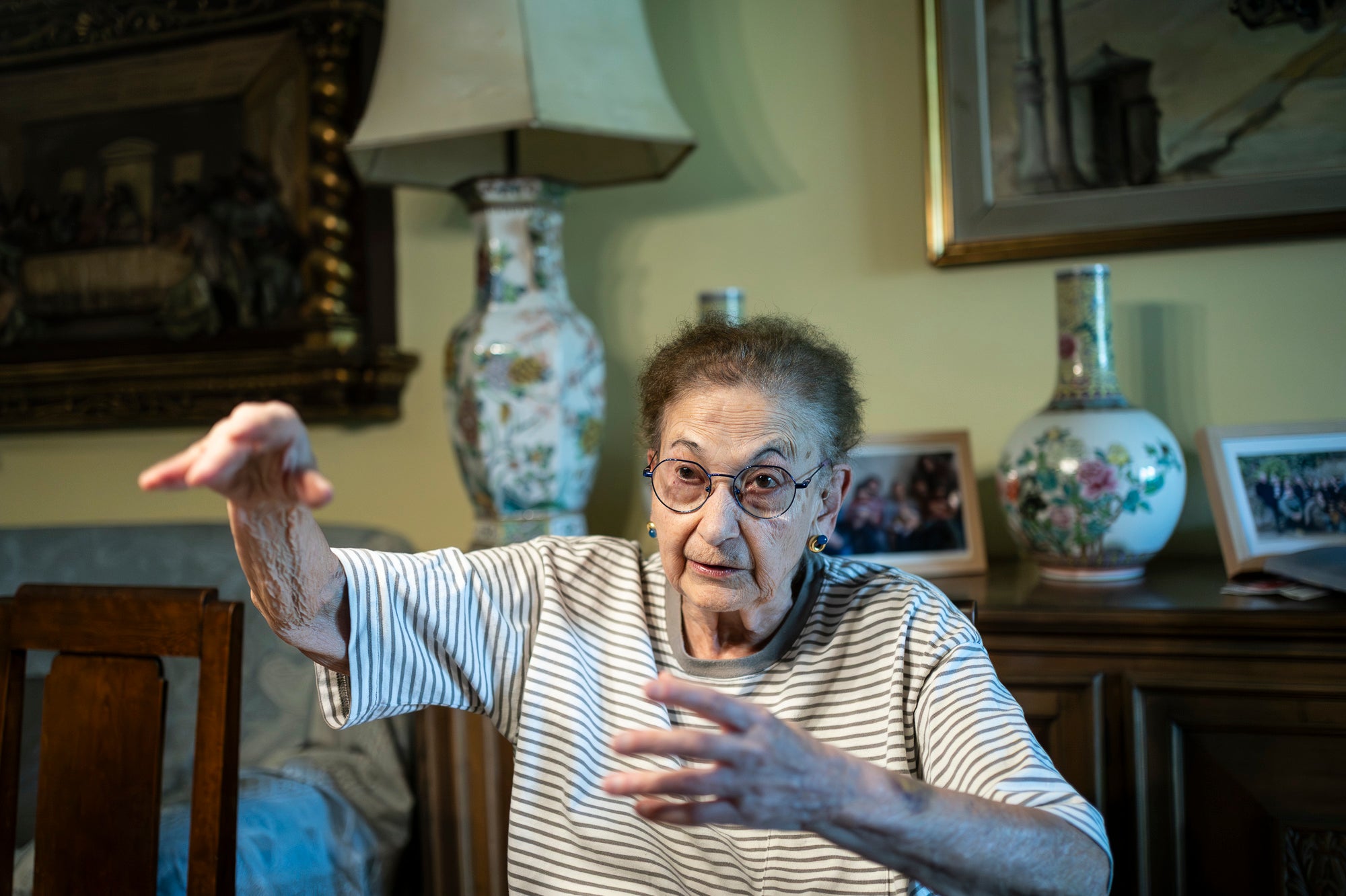 Blanca Serra, històrica activista catalanista. Barcelona 08.07.2025 | Mireia Comas
