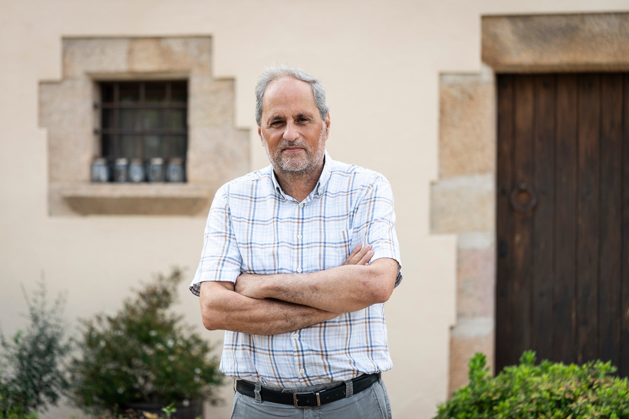 Quim Torra, Santa Coloma de Farners 26.07.2025 | Mireia Comas