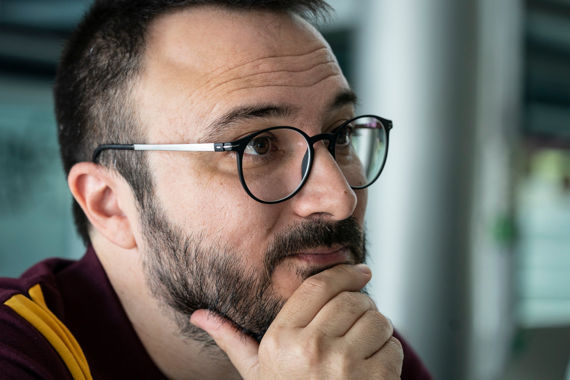 Albert Botran, autor de llibre 'Si Lenin aixequés el cap'. Barcelona 17.07.2025 | Mireia Comas