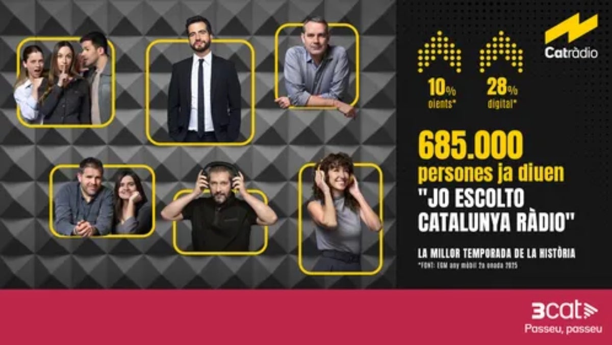 Els resultats del darrer EGM de la temporada per a Catalunya Ràdio | 3Cat