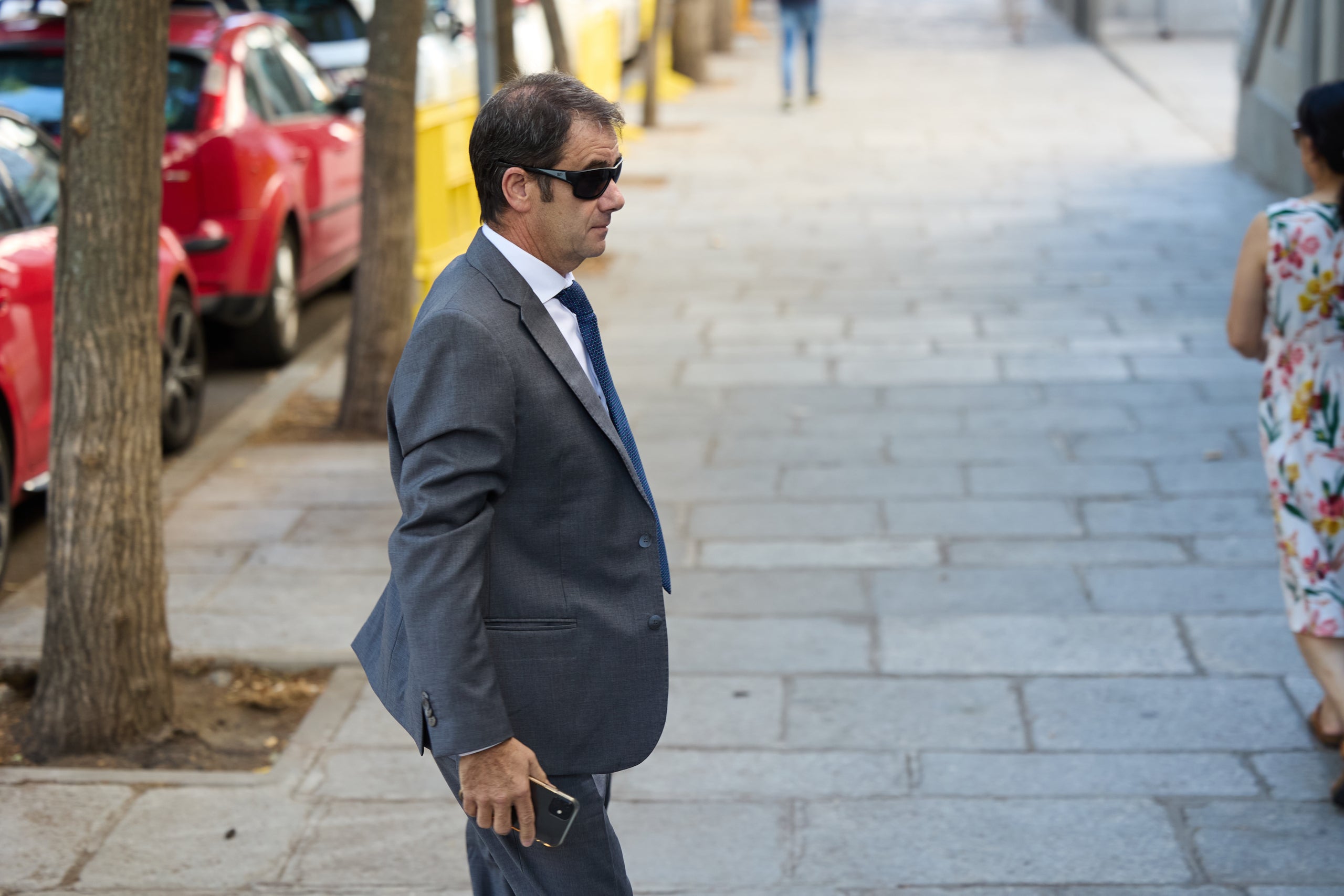 L'exdirectiu d'Acciona, Fernando Merino, en arribar al Tribunal Suprem/Jesús Hellín/EP
