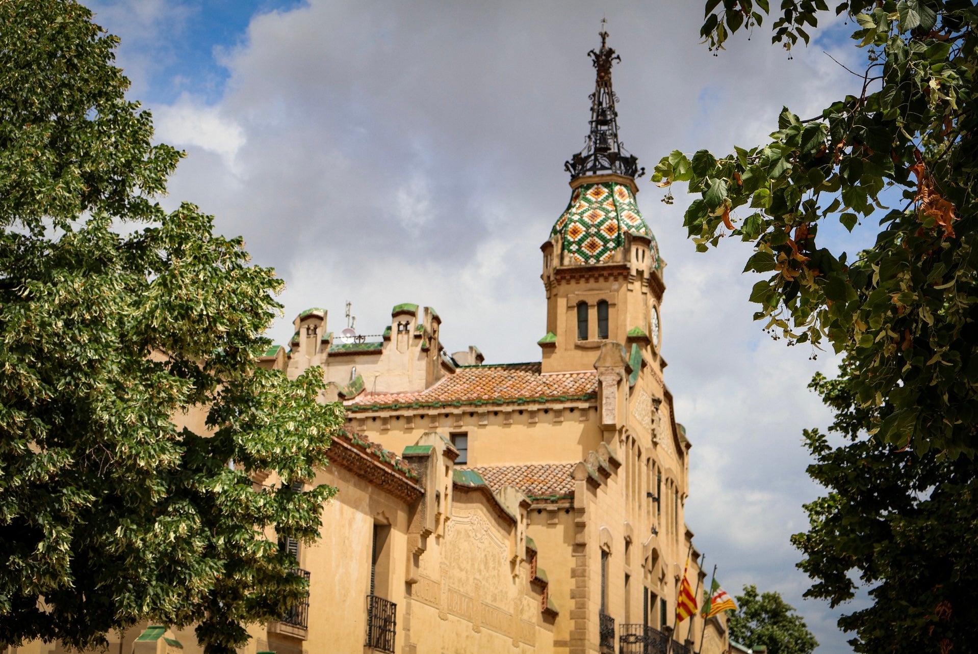 Vistes de l'Ajuntament de Les Franqueses del Vallès. / Marta Cardenal