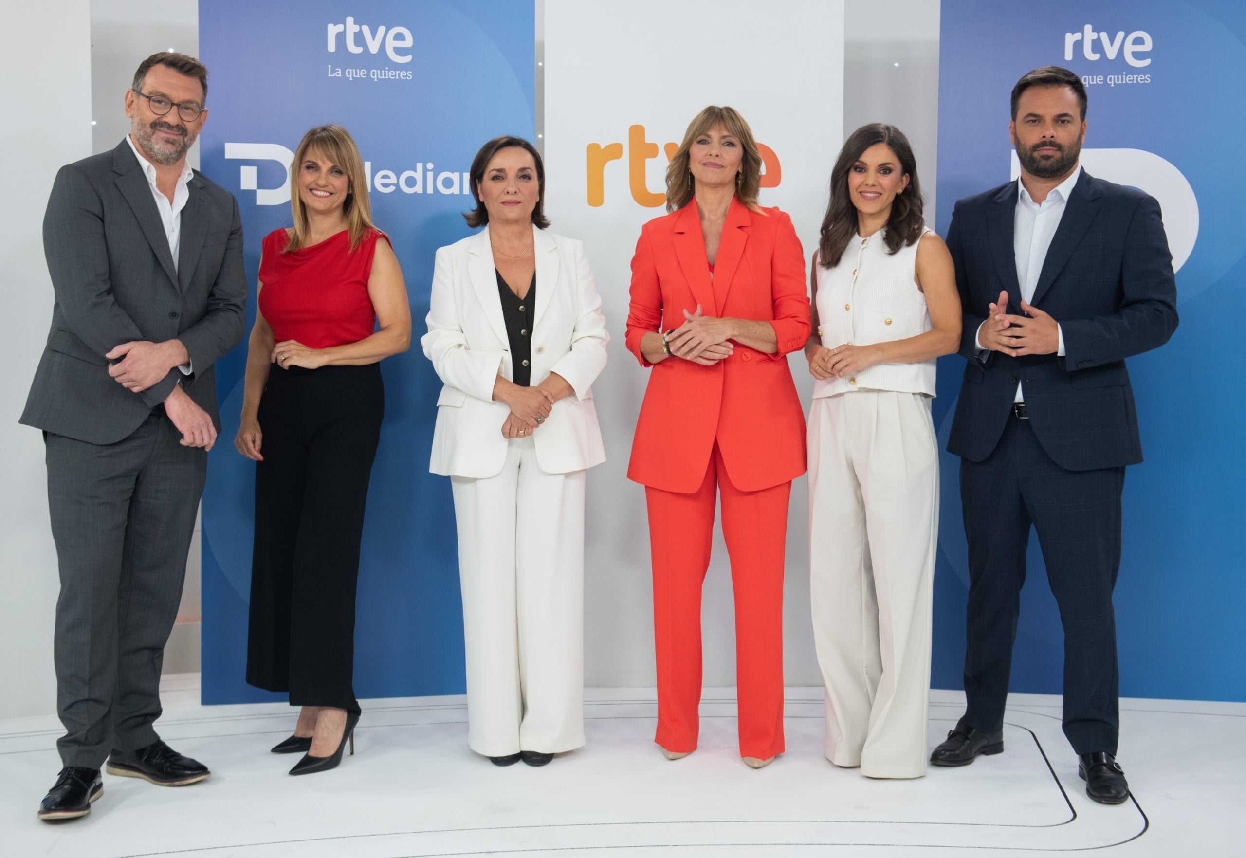 Marc Sala, Lourdes Maldonado, Pepa Bueno, Alejandra Herranz, Lorena Baeza i Alex Bareirro, els nous del 'Telediario' per a la pròxima temporada | Europa Press