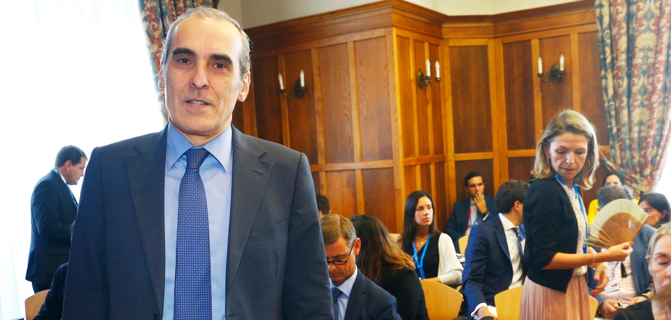 Alejandro Luzón, fiscal anticorrupció en un acte de la UIMP/EP