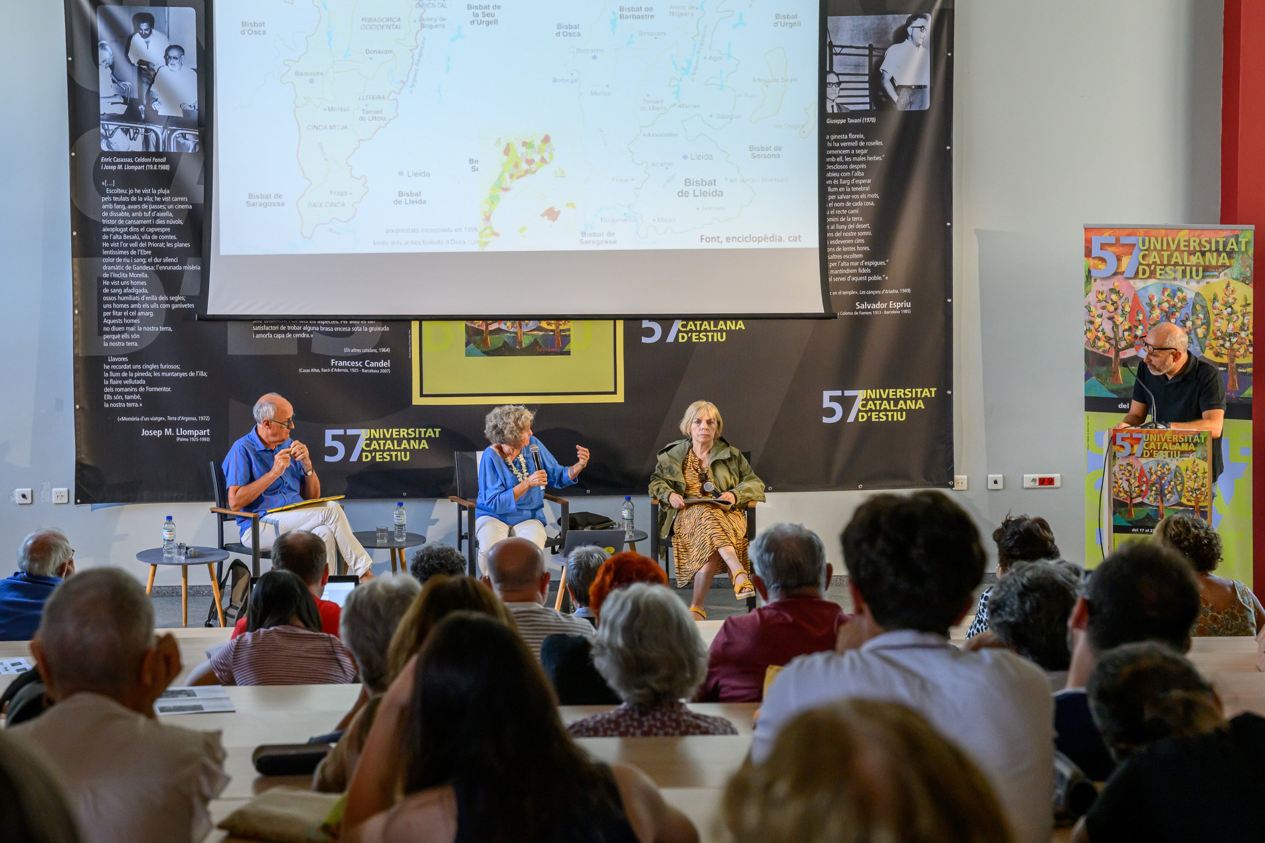 Una imatge general del debat de Sixena a l'UCE/Josep Maria Montaner