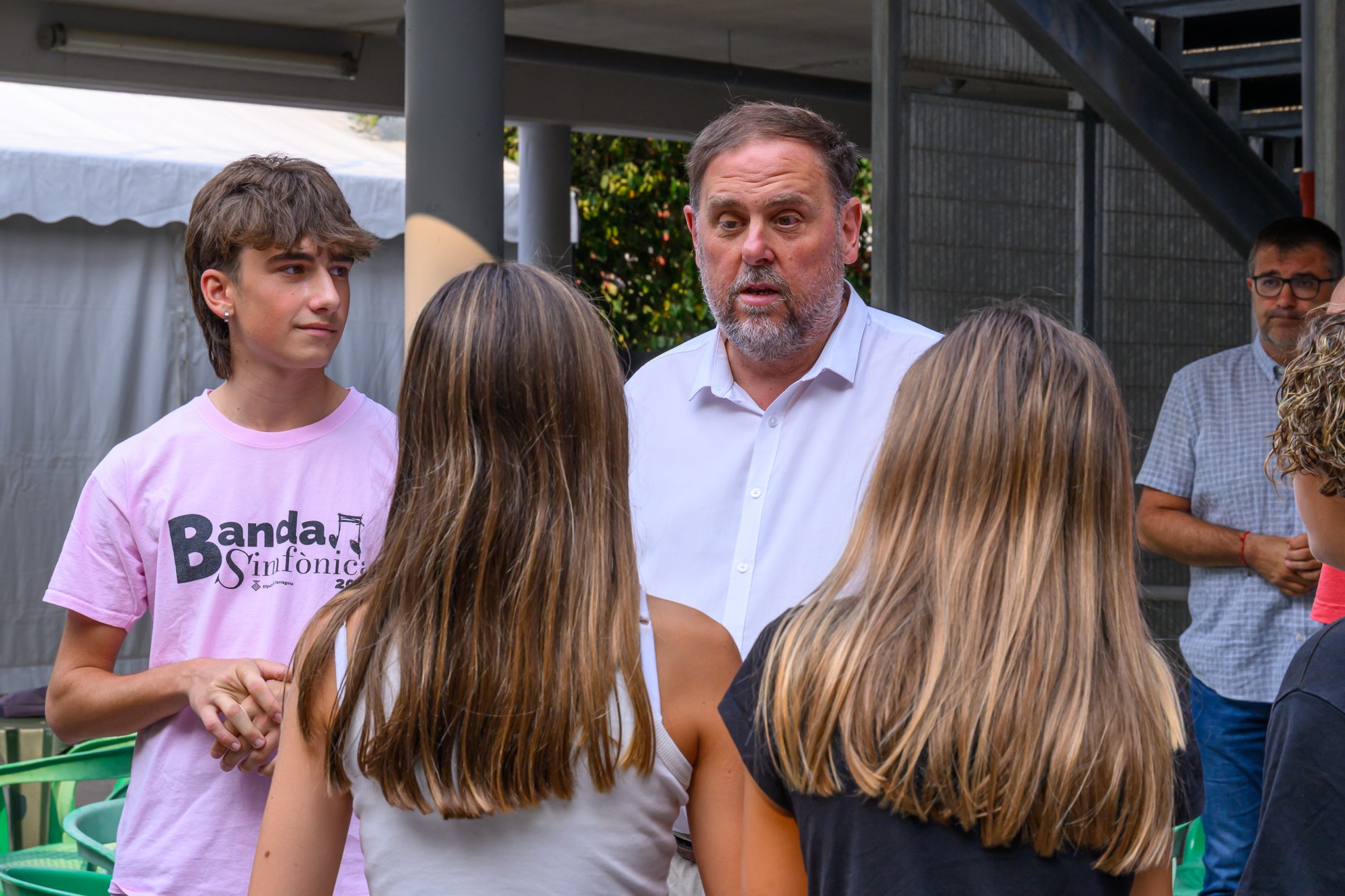 Oriol Junqueras, abans de la seva xerrada a la?UCE/Josep Maria Montaner/UCE
