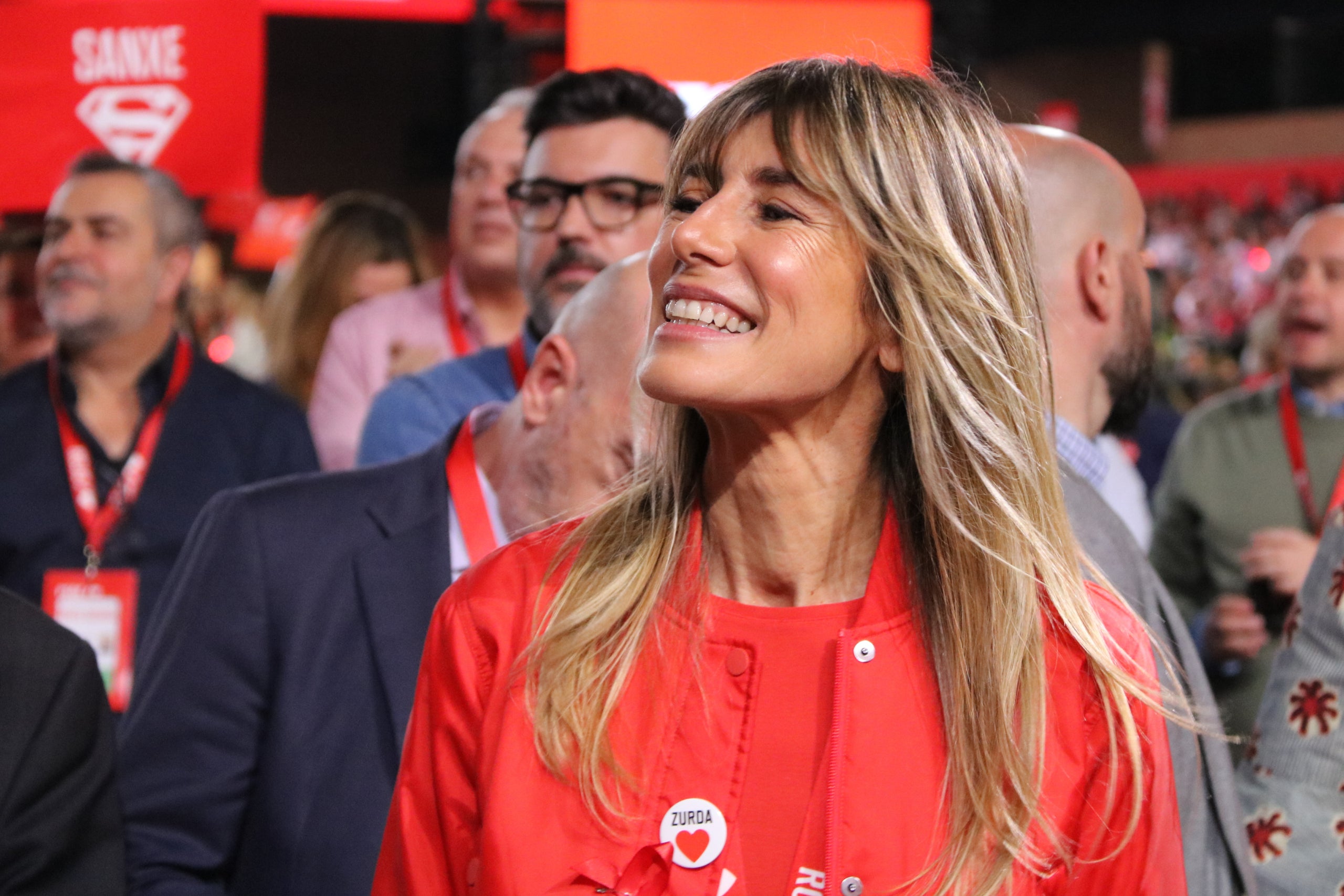 La dona de Pedro Sánchez, Begoña Gómez, en una imatge d'arxiu | Miquel Vera (ACN)