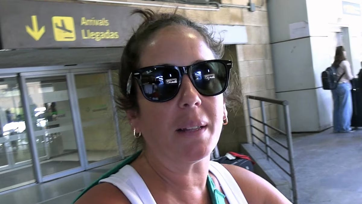 Anabel Pantoja pateix un incident durant el creuer - Europa Press