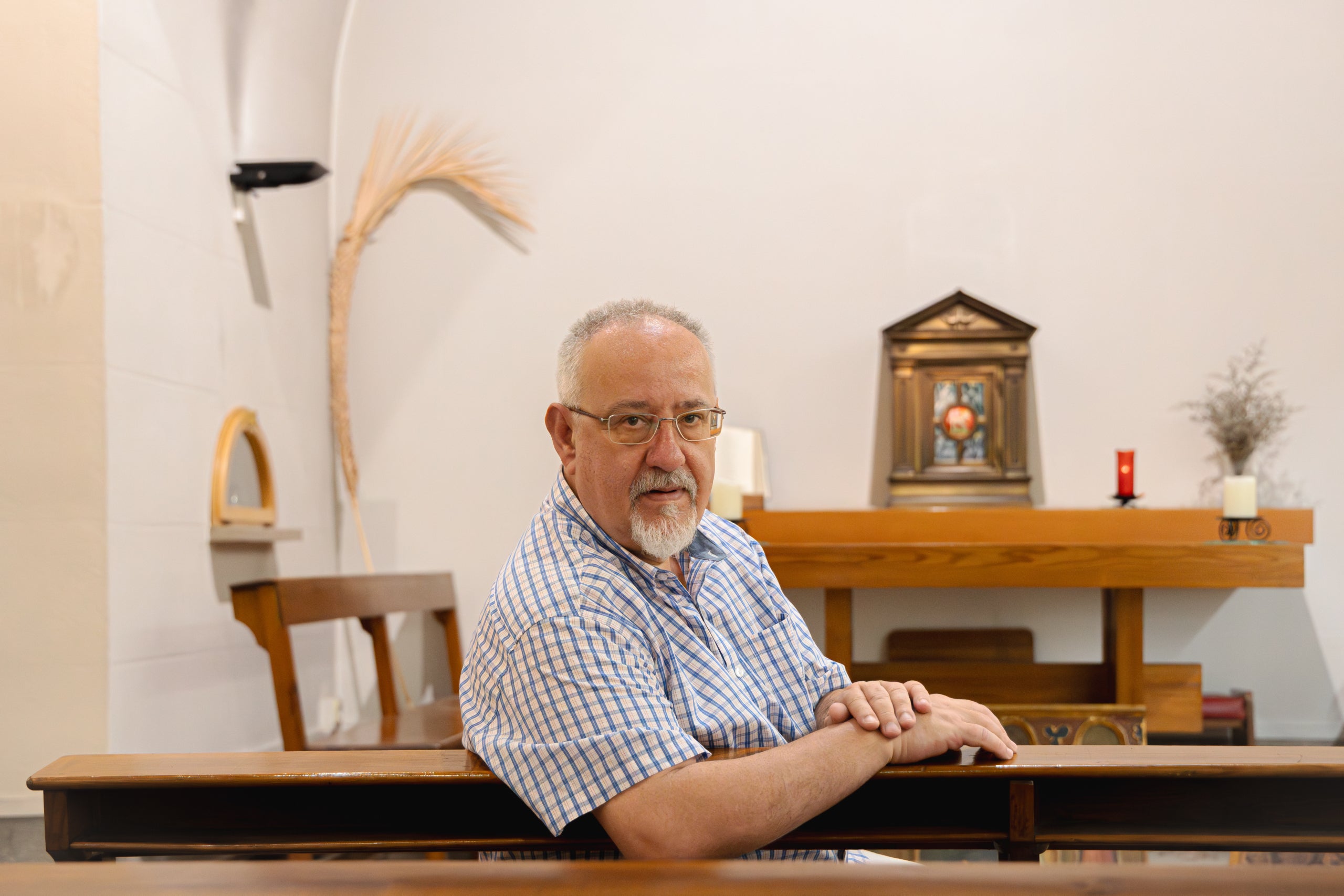 Francesc Romeu, mossèn de Santa Maria del Taulat. 09-08-2025 I Anna Munujos