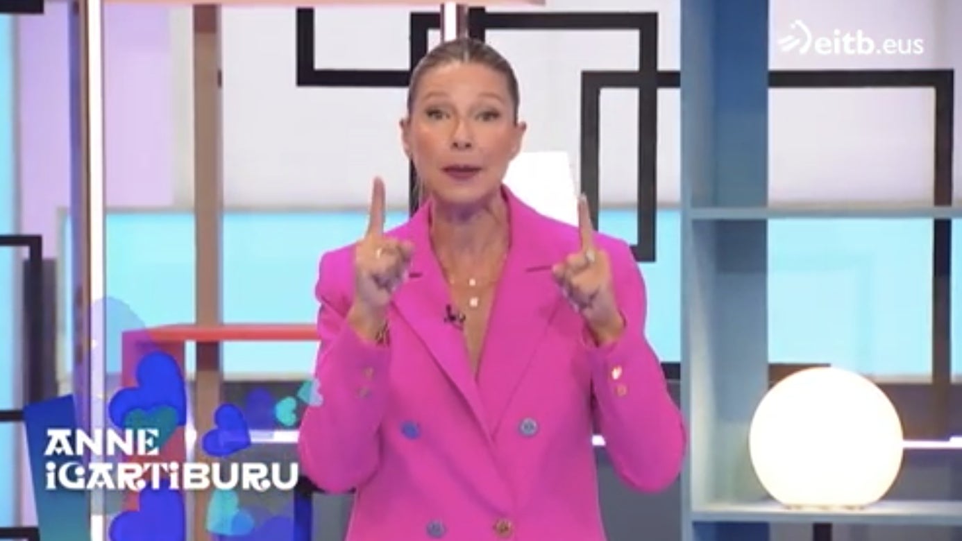 Anne Igartiburu serà la nova presentadora del 'dating show' 'Tal para cual' | EITB