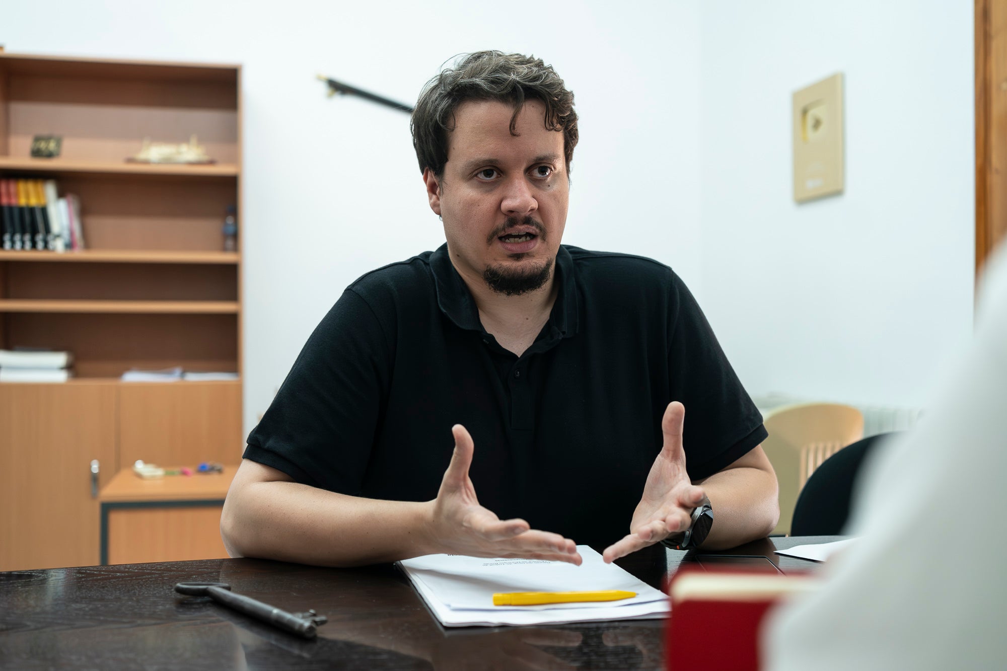 Omar Noumri, alcalde de Castelló de Farfanya, 05.08.2025 | Mireia Comas