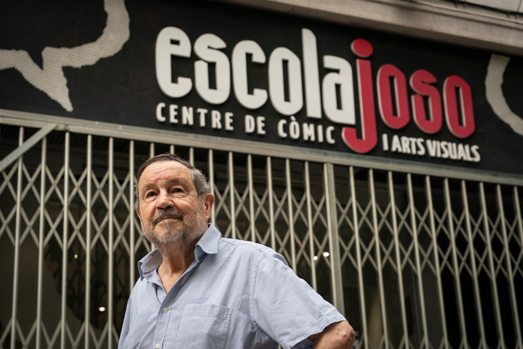 Josep Solana, dibuixant de còmics i empresari. Barcelona20.08.2025 | Mireia Comas