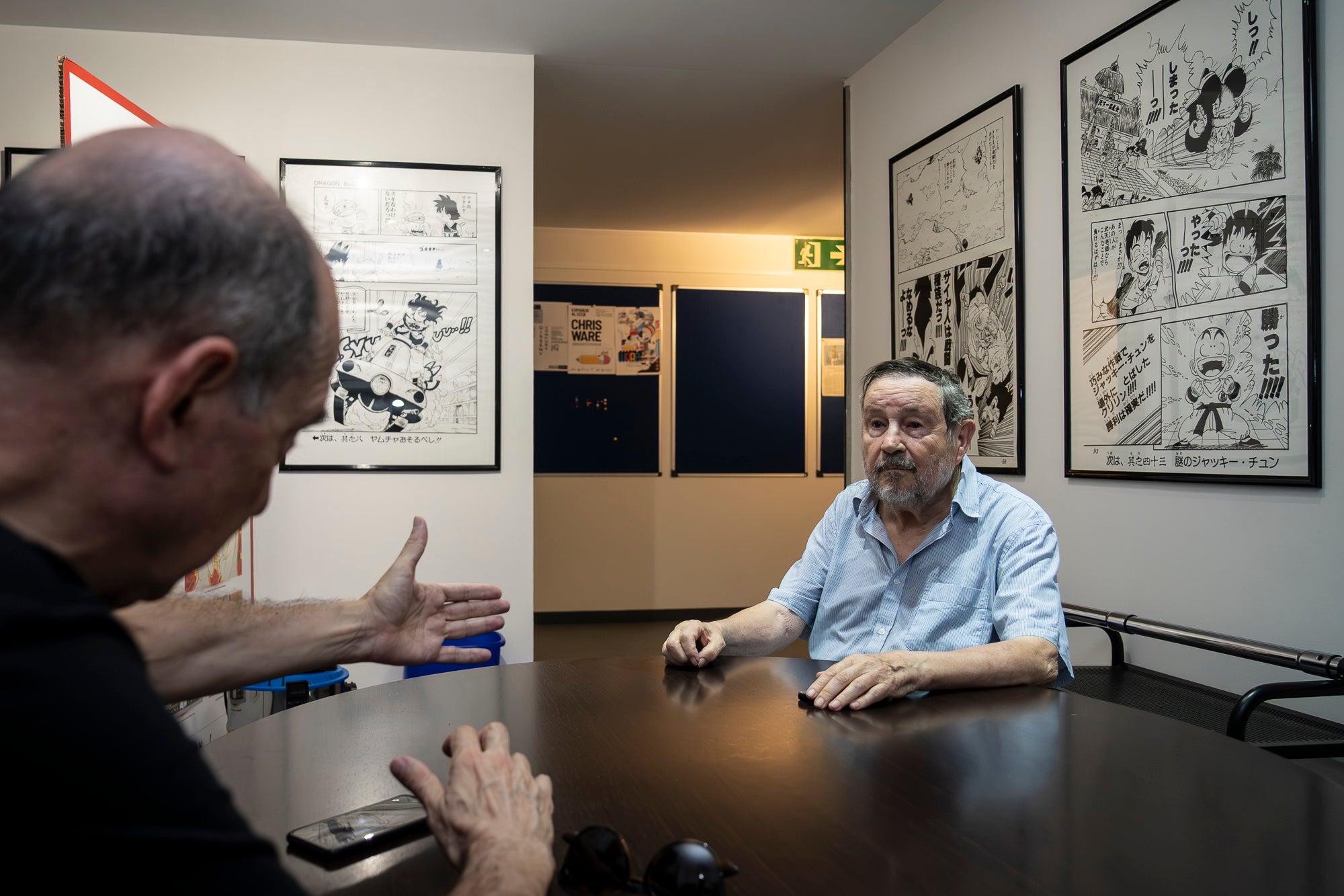 Josep Solana, dibuixant de còmics i empresari. Barcelona20.08.2025 | Mireia Comas