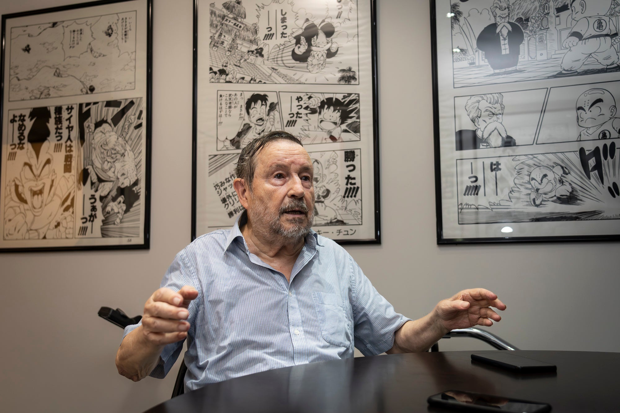 Josep Solana, dibuixant de còmics i empresari. Barcelona20.08.2025 | Mireia Comas