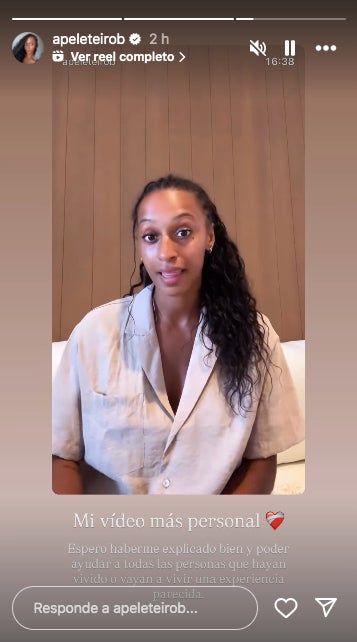 El vídeo més personal d'Ana Peleteiro - Instagram