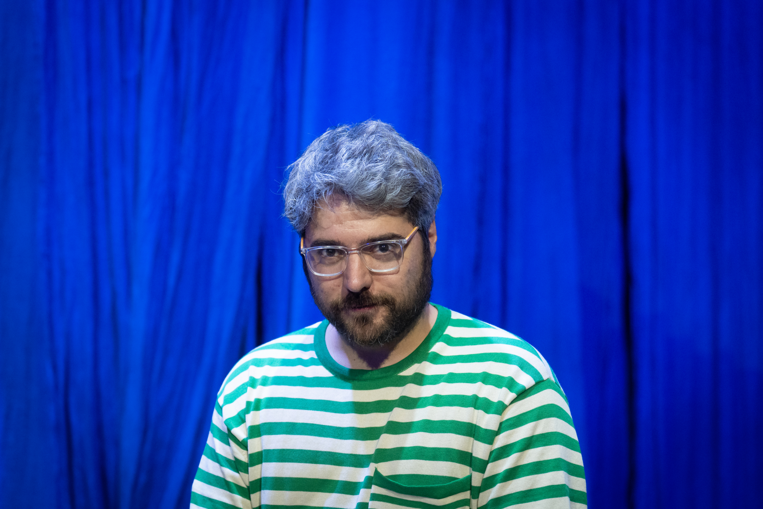 L'actor Biel Duran en una imatge d'arxiu al teatre Poliorama / Europa Press