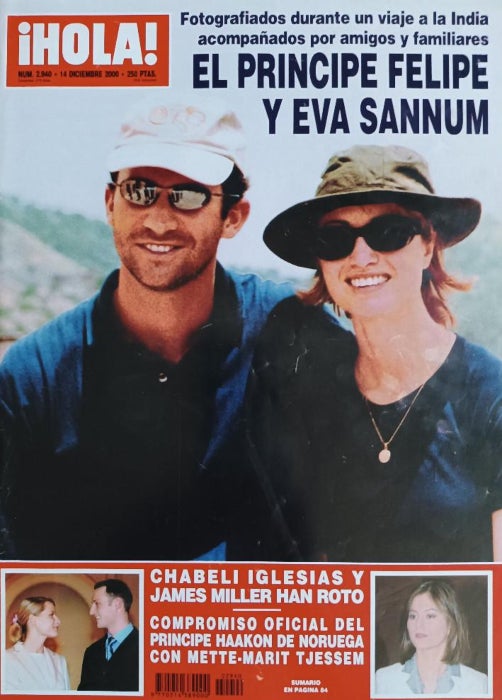 Eva Sannum i Felip de Borbó van tenir una relació molt formal - Hola