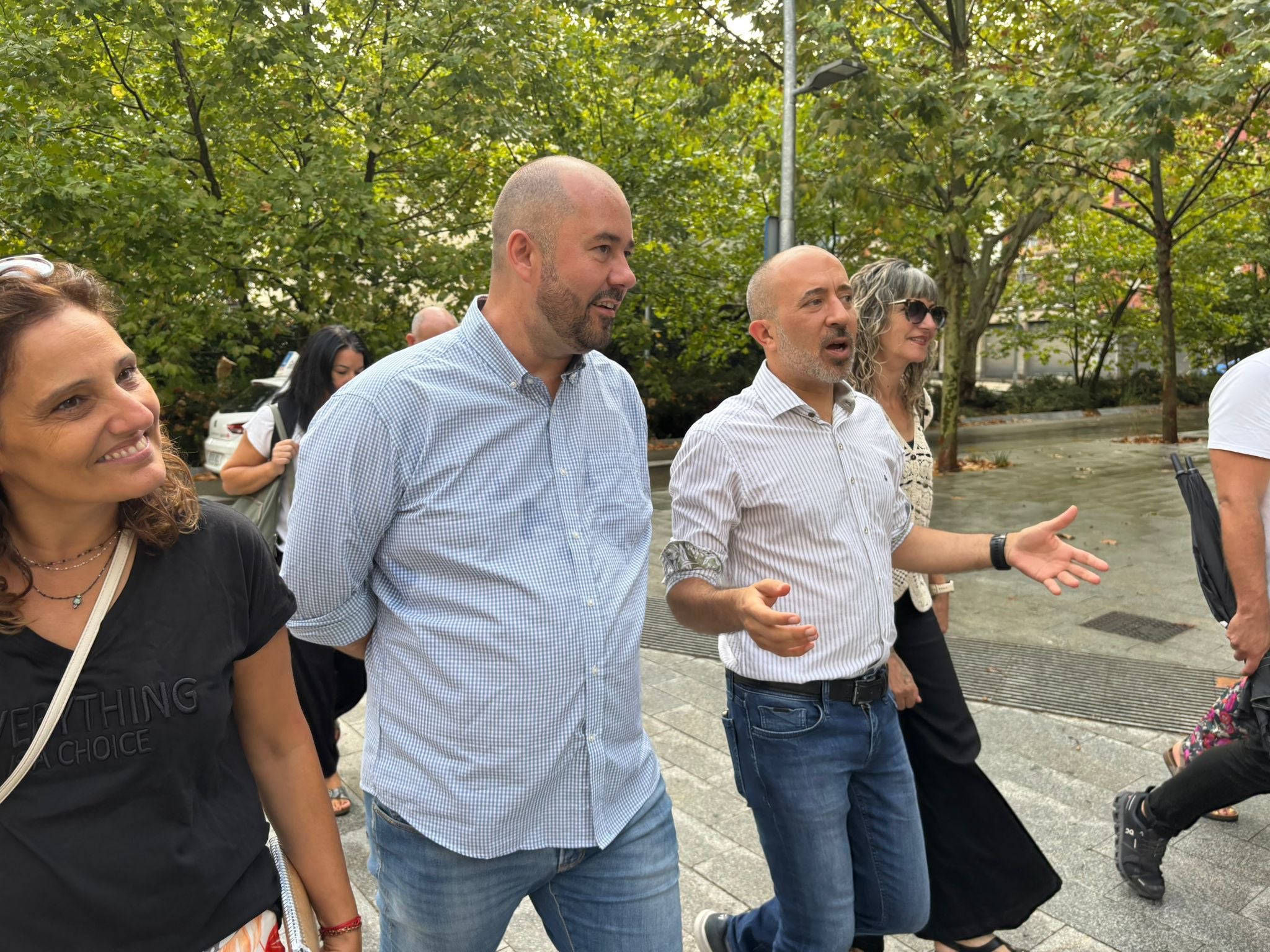 Marc Aloy i Xavi Puig, en la seva trobada a Manresa el passat 27 d'agost/M.Aloy/X