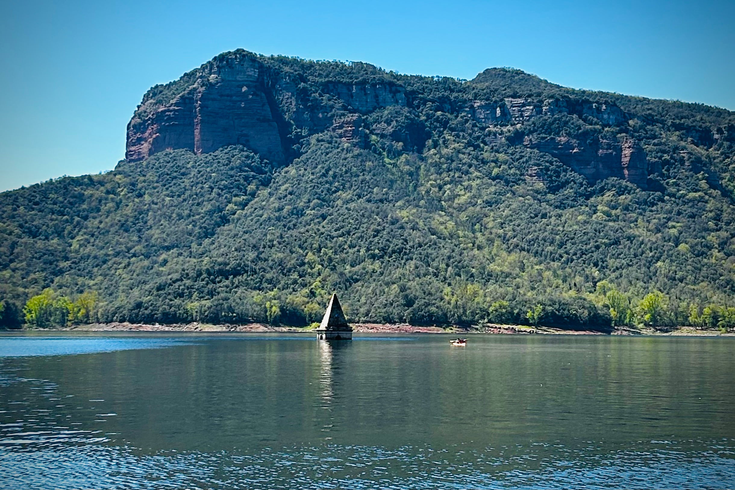 Imagen de archivo del Pantano de Sau lleno de agua / Marta Cardenal
