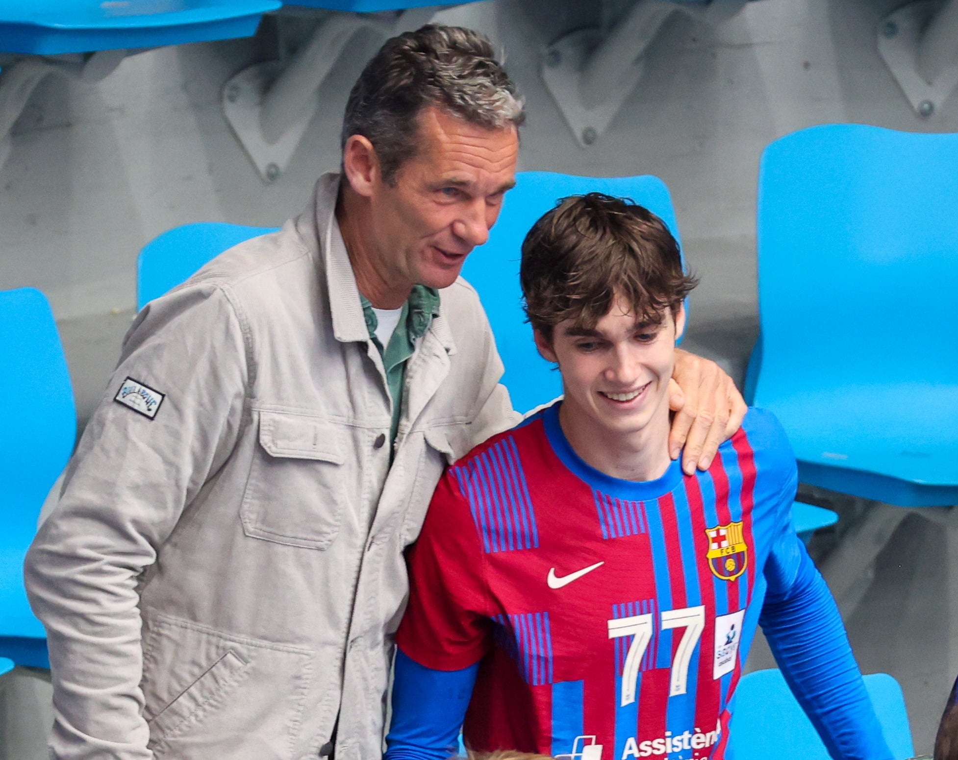 Iñaki Urdangarin amb el seu fill Pablo Urdangarin | Europa Press