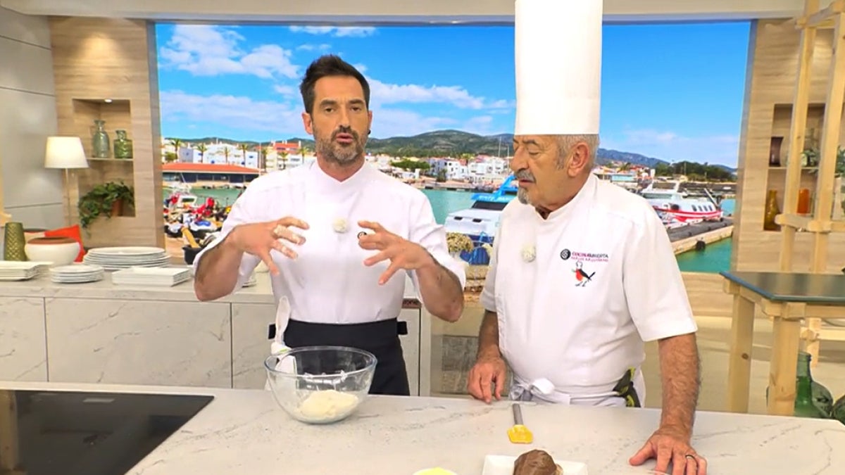 Joseba i Karlos Arguiñano, junts en el programa d'Antena 3