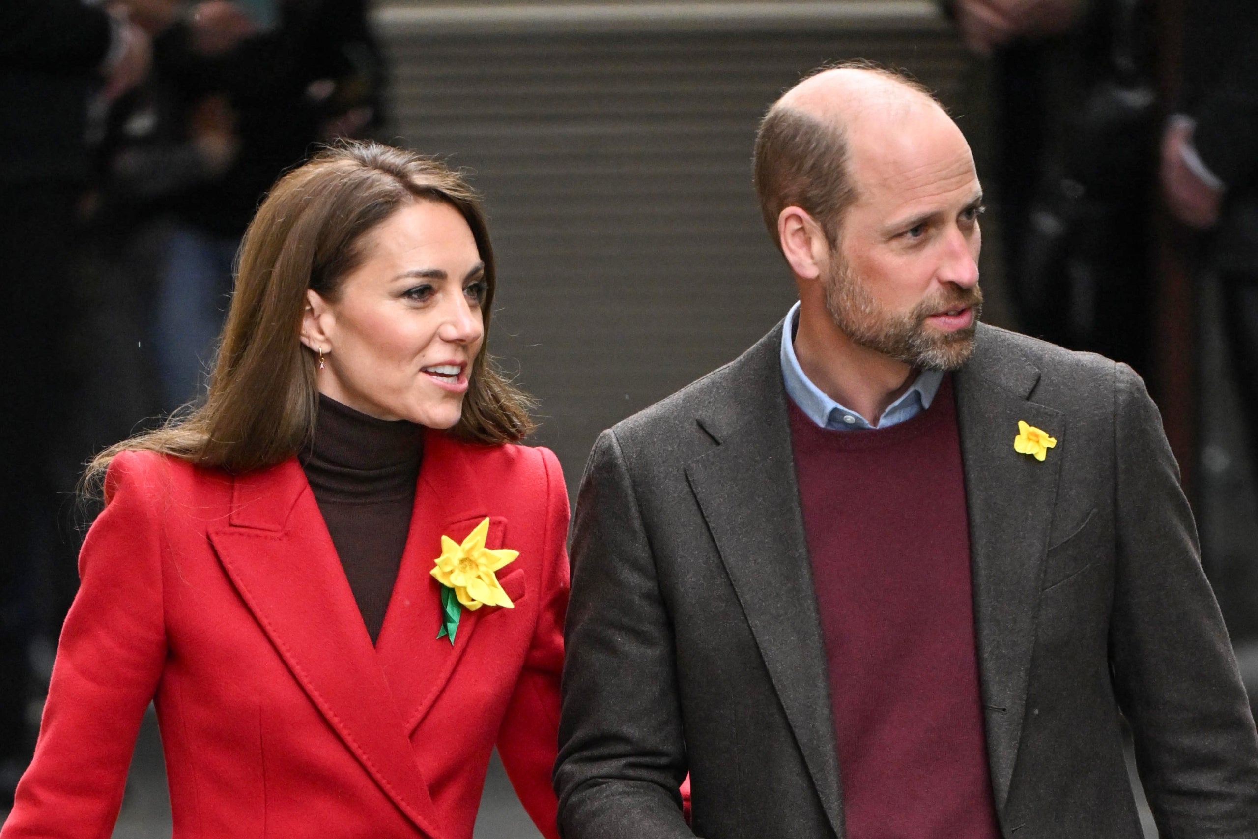 Kate Middleton en una de sus apariciones públicas el pasado mes de febrero con Guillermo | Europa Press