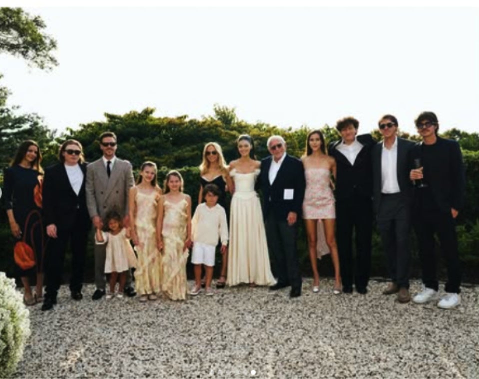 La família de la núvia sí que ha estat convidada - Instagram