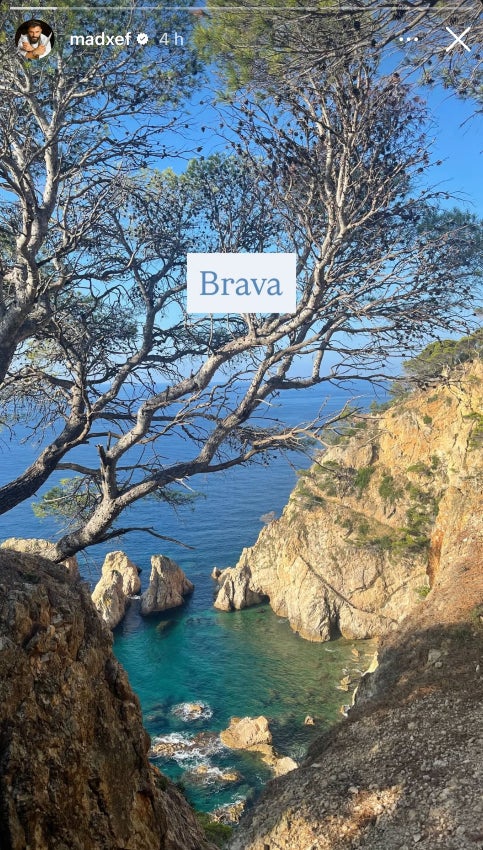 Marc Ribas ha passat el dia a la Costa Brava - Instagram