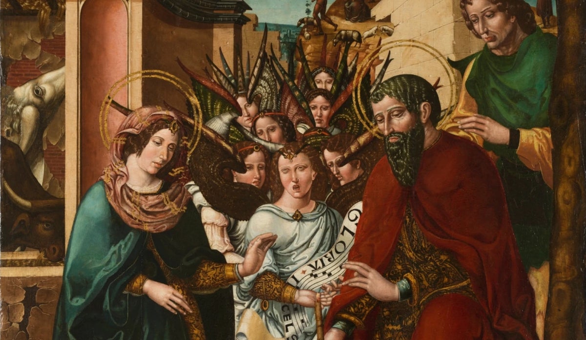 La taula de La Nativitat, originària del monestir de Sixena, es troba al Museo del Prado / Museo del Prado