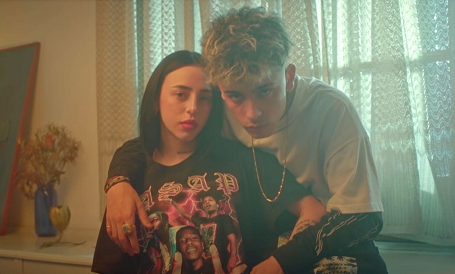 Trueno i Nicki Nicole, una de les parelles més sonades de l'artista | YouTube
