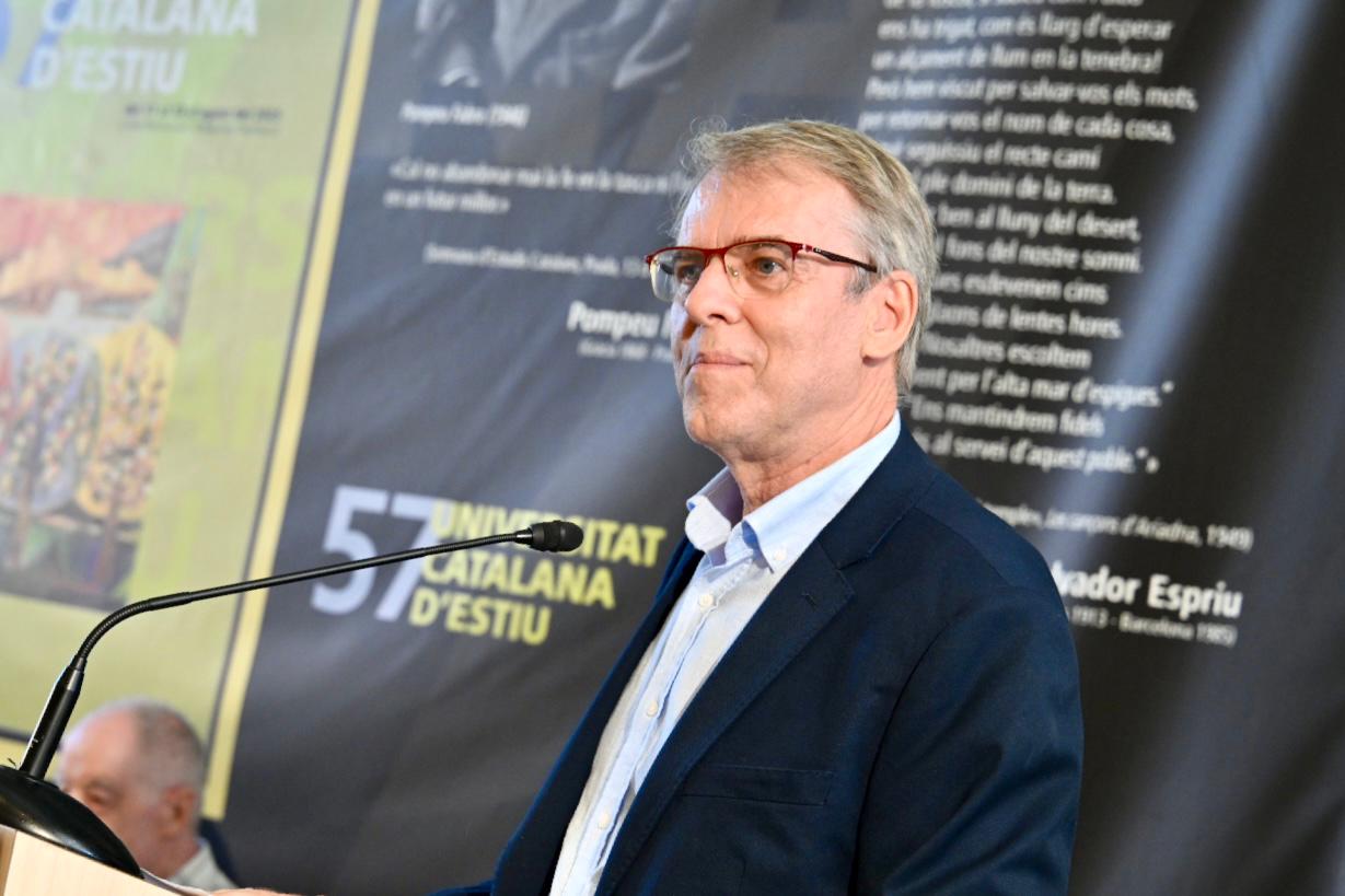 Oriol Amat, vicepresident de la Xarxa Vives d'Universitats/Josep Maria Montaner/UCE